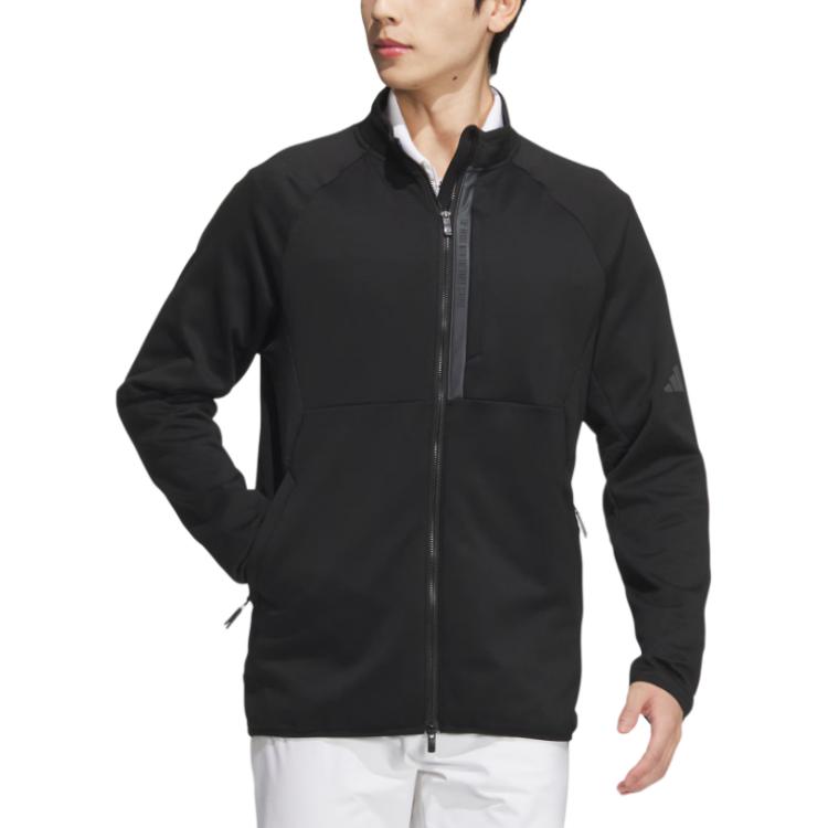 adidas Cold.Rdy Bequeme Lässige Stehkragen Sportjacke Herrenjacke Schwarz IM6468