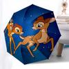 Bambi, Thumper Automatic Opening and Closing Umbrella - 8 Ribs Portable Folding Umbrella with Plastic Handle, Suitable for Leisure and Hallo
