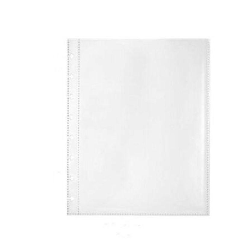 

Mushroom Hole Rewritable Folder Loose-Leaf Notebook Transparent (25 A5 Replacement Pages - No Shell)