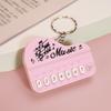 Mini Electronic Keyboard Keychain Portable Musical Instrument Toy Piano Keychain Mini Real Working Finger Piano Keychain
