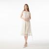 Ziran Xiouya Sleeveless A-Line Dress with Pearl Rope Belt