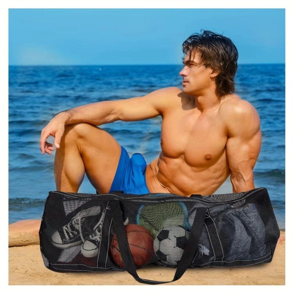 Storage Case Mesh Diving Bag Large Capacity Surfing Snorkeling Bag Swimming Gym Bag  Water Sports