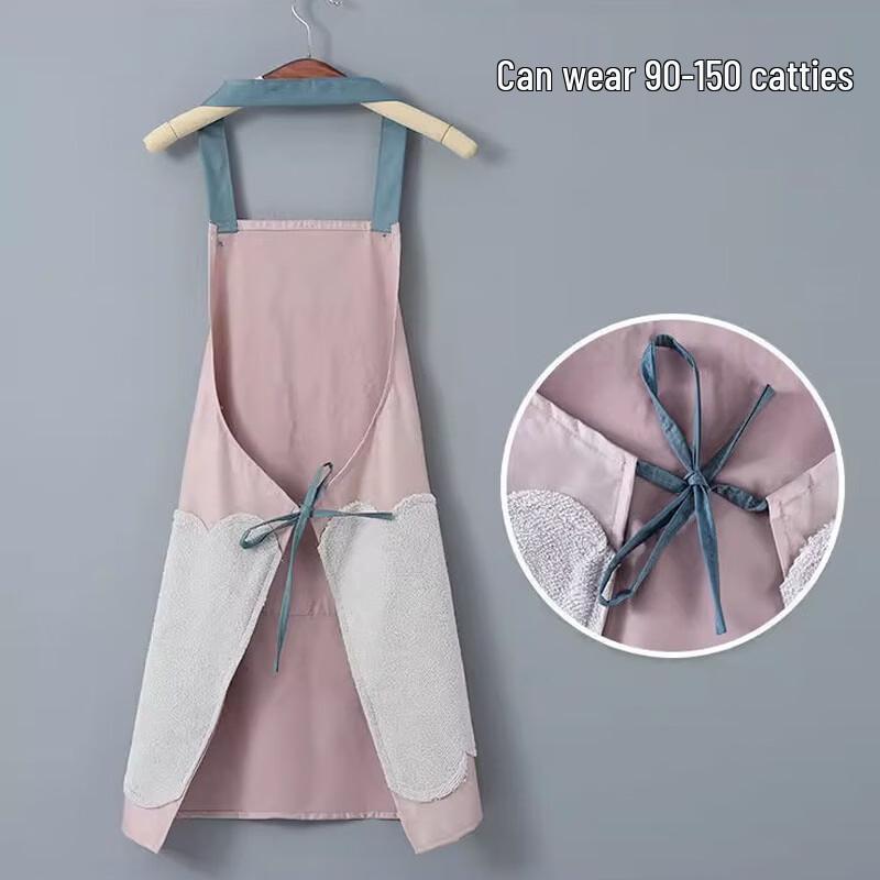Wreath Rabbit Design Waterproof Kitchen Apron