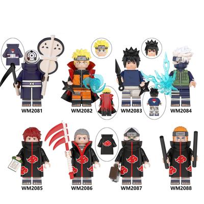 Children's Puzzle Assembling Building Blocks WM6105 WM6107 Action Figure Building Block Toys Construction Gift for Children
