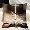 Christian Bible Jesus Christian Pillow Case Square Pillow Bedroom Sofa Leisure Comfort Cushion Car Home Decoration