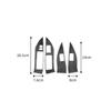 Voor Subaru Forester 2013-2018 LHD RHD 4 stuks/set Koolstofvezel Autodeur Raambedieningsschakelaar Bedieningsknop Paneelframe