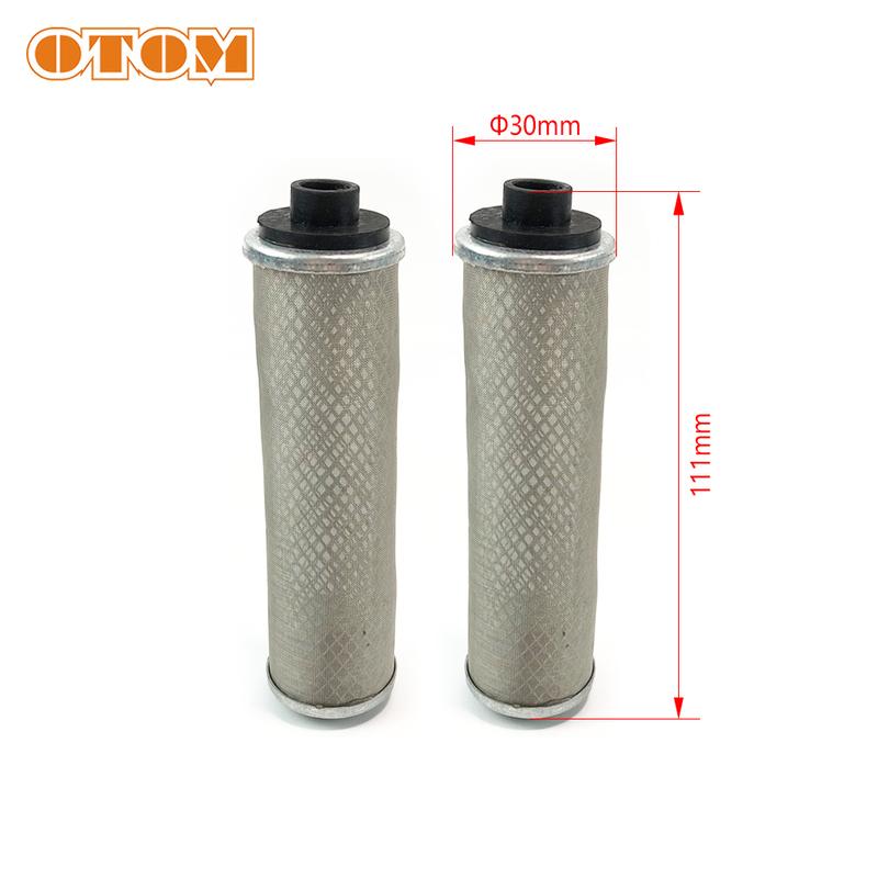 OTOM Motocross Engine Oil Cooler Filter For ZONGSHEN NC250 NC450 Parts Fine Crude Oil Filter Paper Filters For ZS177MM KAYO BSE