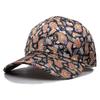 Cashew Flower Printing Personalized Baseball Cap Men'S And Women'S Fashion Cap Couple Hat Sun Protection Visor