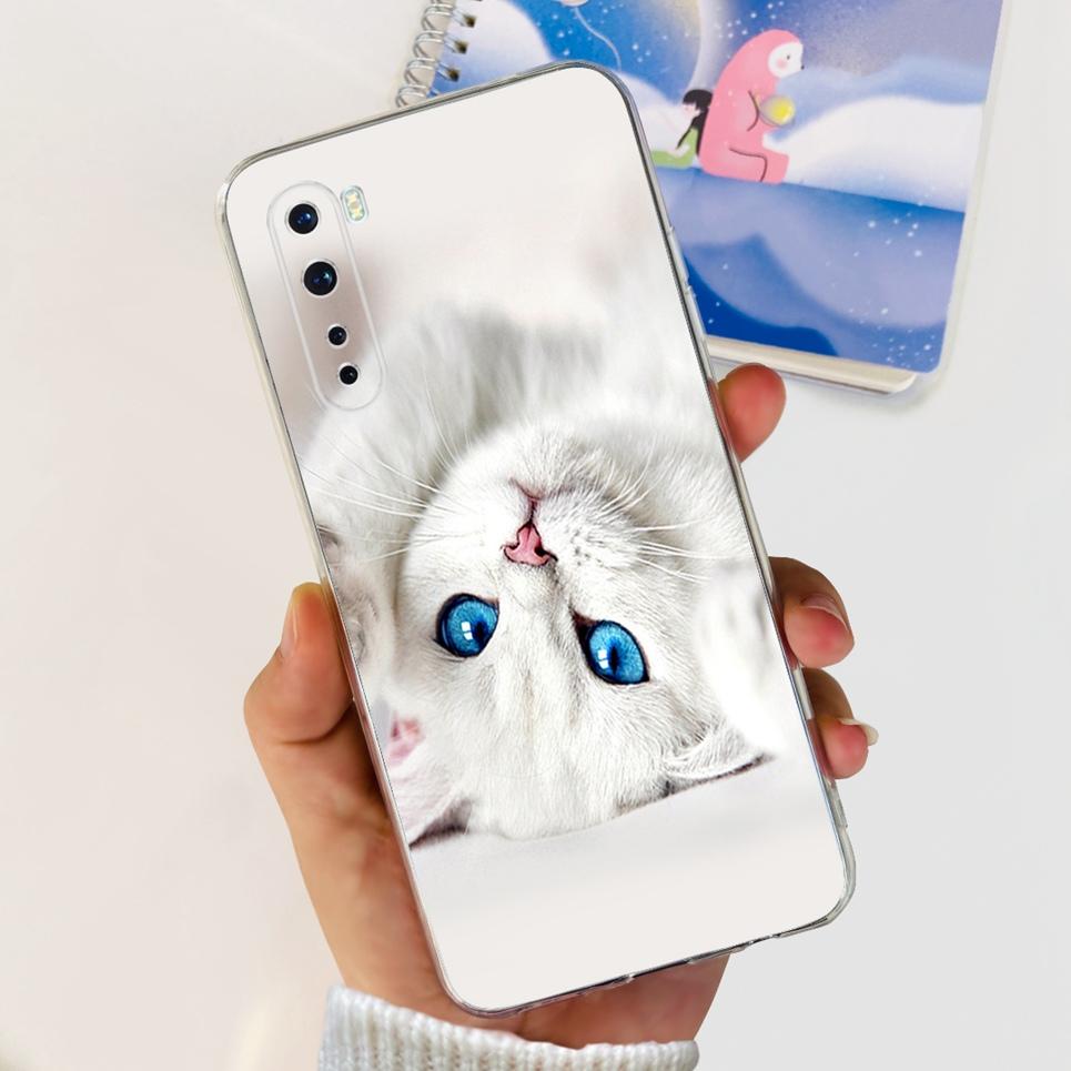 Soft Silicone TPU Coque Cover For Oneplus Nord Phone Case Cartoon Cat Cool Style Astronaut Fundas Oneplus Z 8 Nord 5G Cover Capa