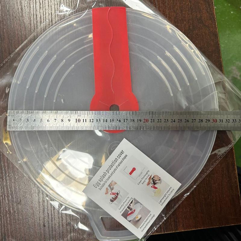 Mixing Bowl Splatter Guard PP Silicone Mixer Splatter Screen Splashproof Cover for Egg Bowl Whisks Cooking Baking Splash Guard