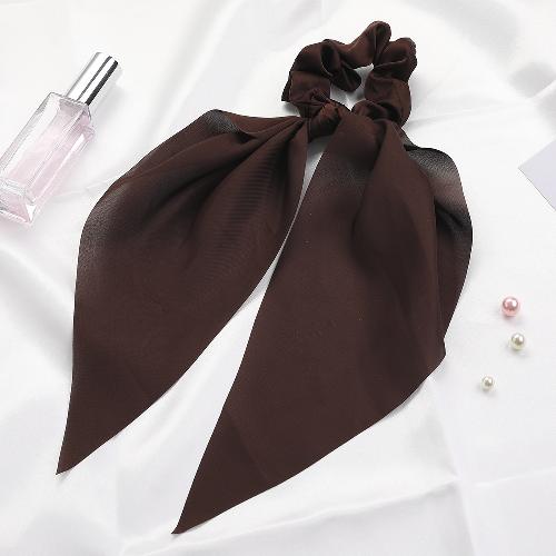 Spring and summer new chiffon star ponytail streamer large intestine ring hair accessories female tie hair ring spot