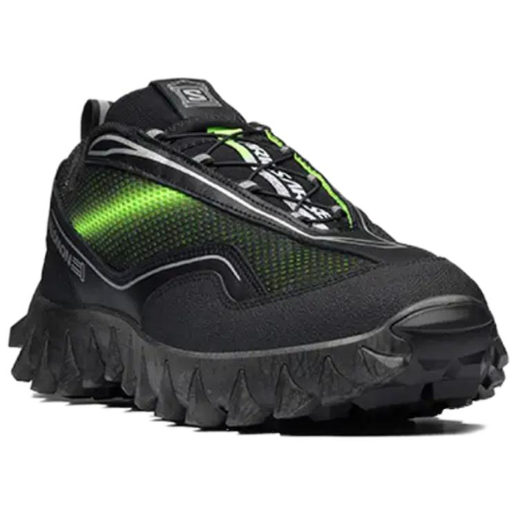 SALOMON Aries X  Snowclog Comfortable Versatile Shock Absorbing Non-Slip Low-Top Running Shoes Unisex Sneaker Black 477132