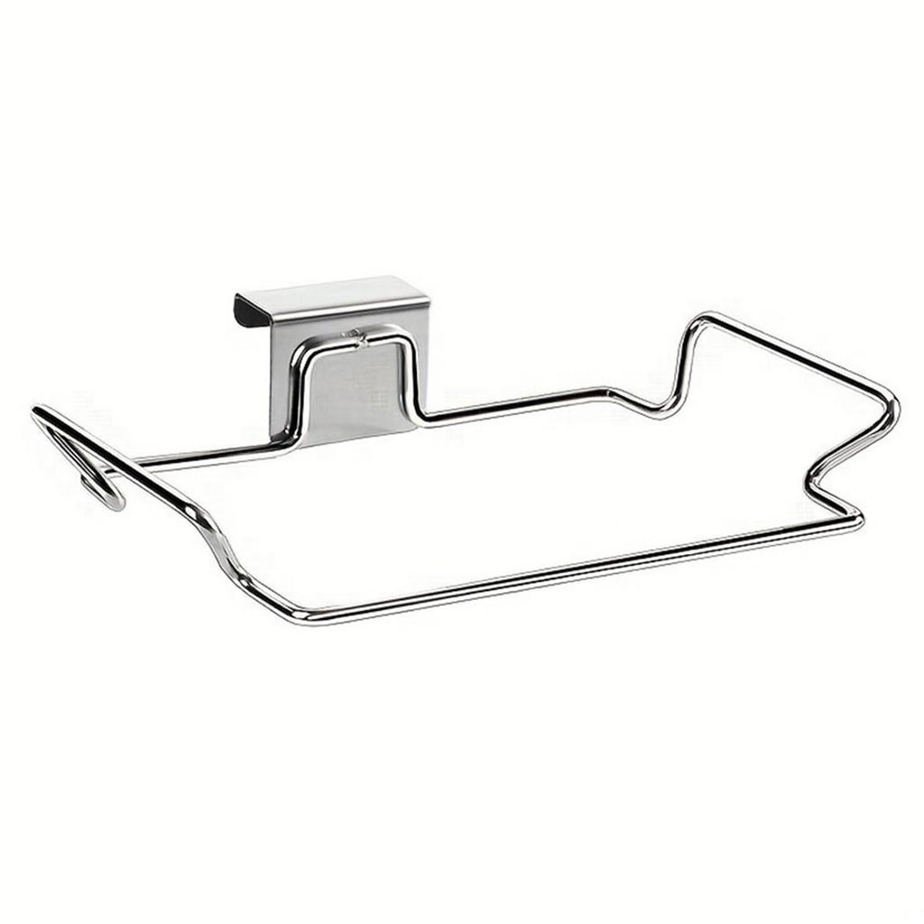 Space Efficient Kitchen Trash Bag Holder Sturdy Iron Garbage Bag Holder Kitchen Trash Bag Organizers for Household Use