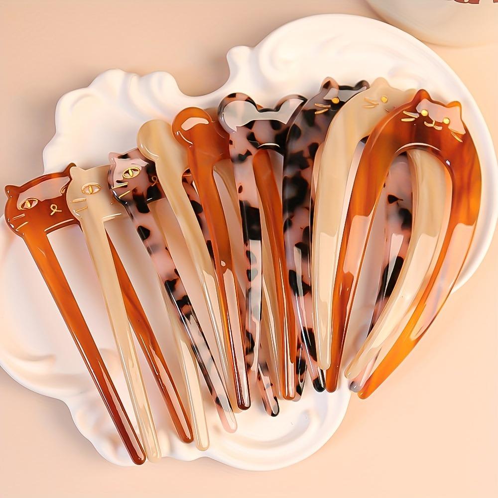 Cartoon New U-shaped Exquisite Female Hairpin Hair Accessories Styling Tools Clothing Accessories Hair Accessories