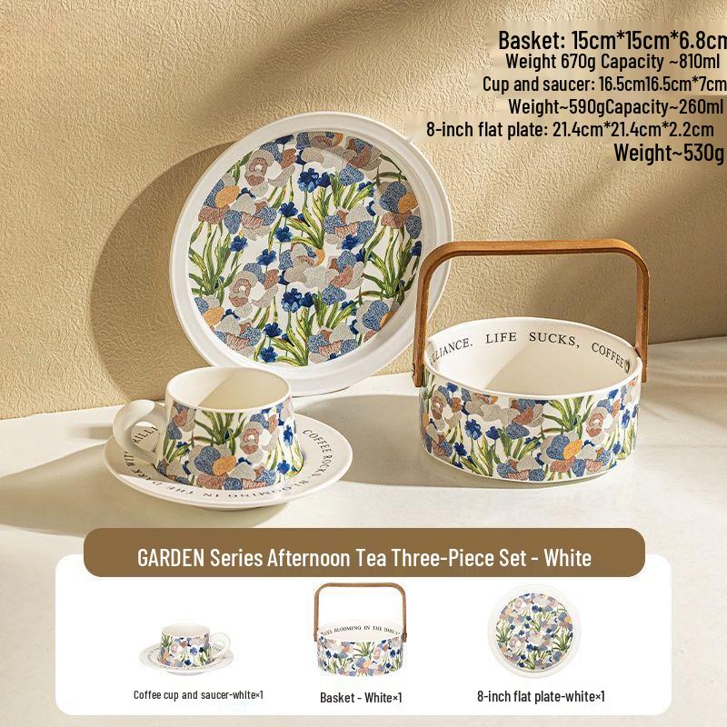 Naijiang Iris Ceramic Serveware Collection