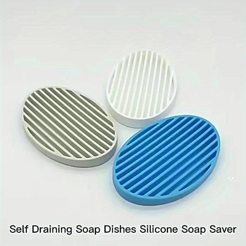 1PC simple and cute toilet handmade soap rack soap box drain bathroom soap dish soap dish