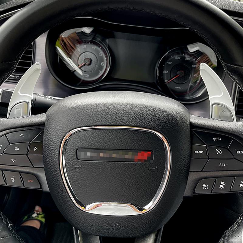 Car Steering Wheel Shift Paddle Shifter For Dodge Challenger/Charger 2015- Jeep Grand Cherokee 2014- Chrysler 300 300S