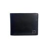 [Blue Orb] Bifold Wallet Carbon Black