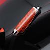 Car Hand Brake Sleeve Handle Cover Antislip Decoration Handbrake Protector Cover Carbon Fiber for Most Car Model