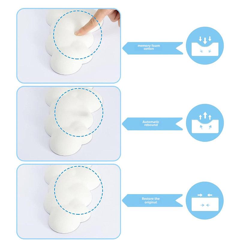 Cloud Memory Foam Tastatur-Handgelenkauflage für Desktop-Tippen