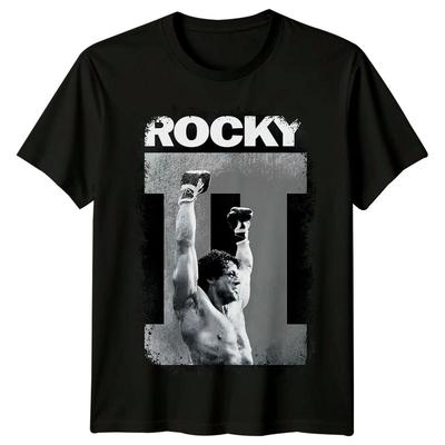 Rocky II (1979) Tričko inspirované filmovým plakátem Retro 70. léta Unisex dárek pro fanoušky