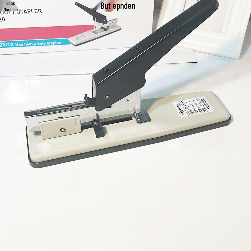 

Labor-Saving Heavy-Duty Stapler for Large-Size Financial Vouchers and Office Use 120