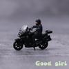 Verkauf 1/64 Miniatur-Legierungs-Motorradmodell - Polizei Display Spielzeug Kindergeburtstagsgeschenk