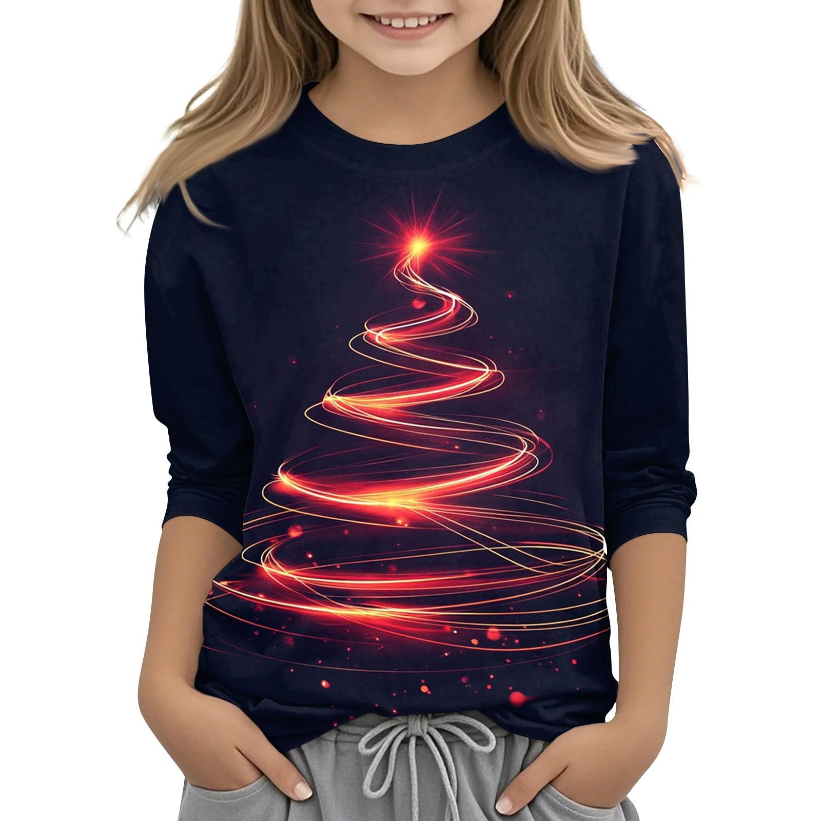 

Детская футболка с круглым вырезом и принтом, рукава 3/4, повседневная футболка 140 золотой