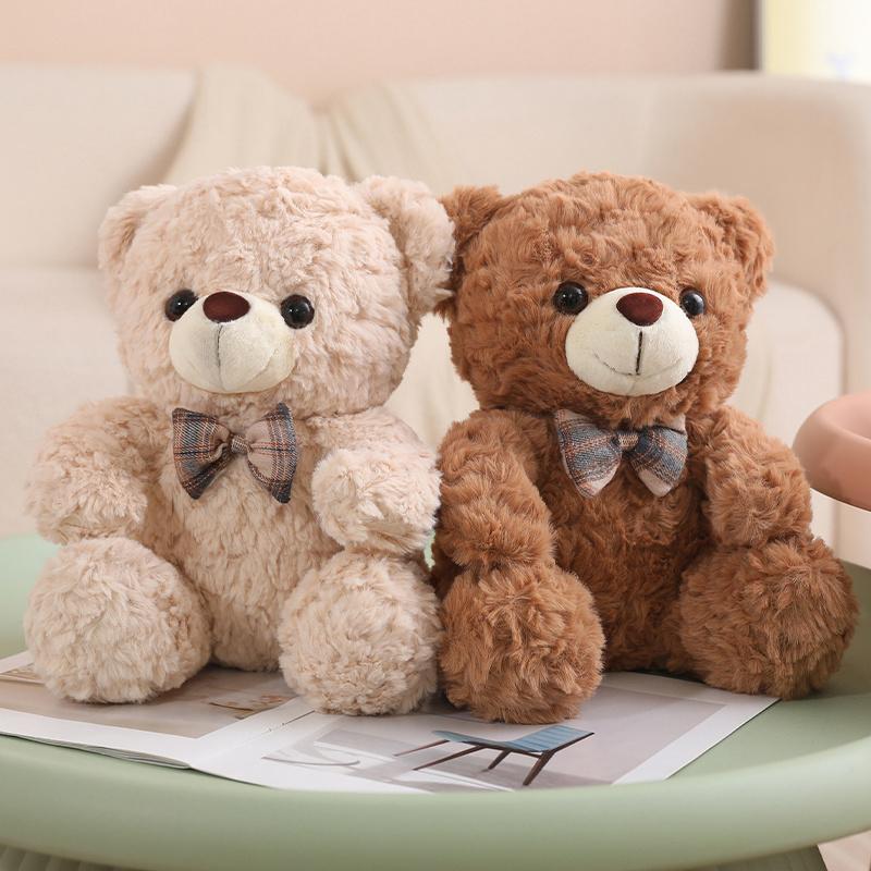 35/50/60CM Cute Sit Bear Plush Toys 5Colour Bear Plushie Pillow Stuffed Soft Dolls for Kids Girls Lover Gifts Room Decor