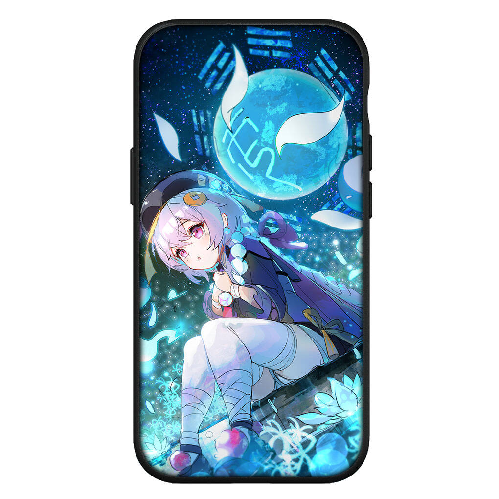 For Samsung Galaxy S25 S24 S23 S22 Ultra FE Plus A37 A57 A56 A55 A06 A16 A15 A36 A26 A35 A05 A25 A54 A34 S9 Phone Case Genshin Impact Razor QiQi Cover