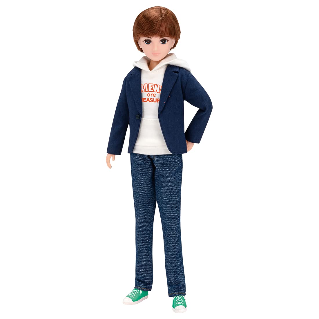 

Takara Tomy Ликка-тян Набор одежды для прогулки Харуто-куна LW-24 Кукла для переодевания Игрушка для ролевых игр Возраст 3+ Соответствует стандартам безопасности игрушек Знак ST Licca
