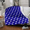 Chelsea Football Club Theme Printed Blanket - Perfect for Couch, Bed, Travel & Outdoor Use | Machine Washable, Cozy & Durable.