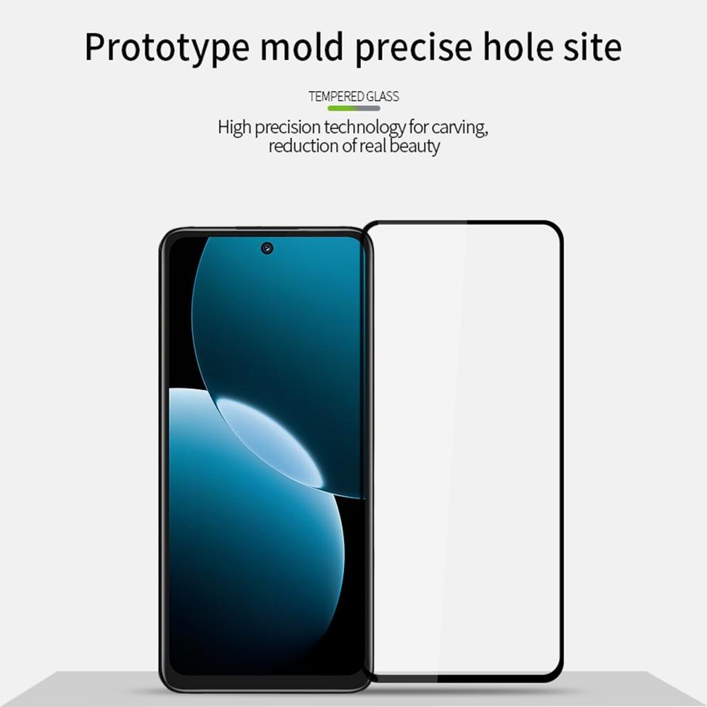 For Huawei Enjoy 80 Screen Protector MOFI 9H Full Glue Full Coverage High Aluminum-Silicon Glass Film