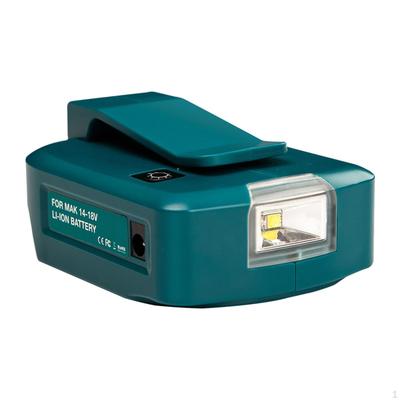 ADP05 USB-Adapter LED-Arbeitsleuchte Taschenlampe für 14-18V Ersatz Tragbarer Stromquellen-Konverter