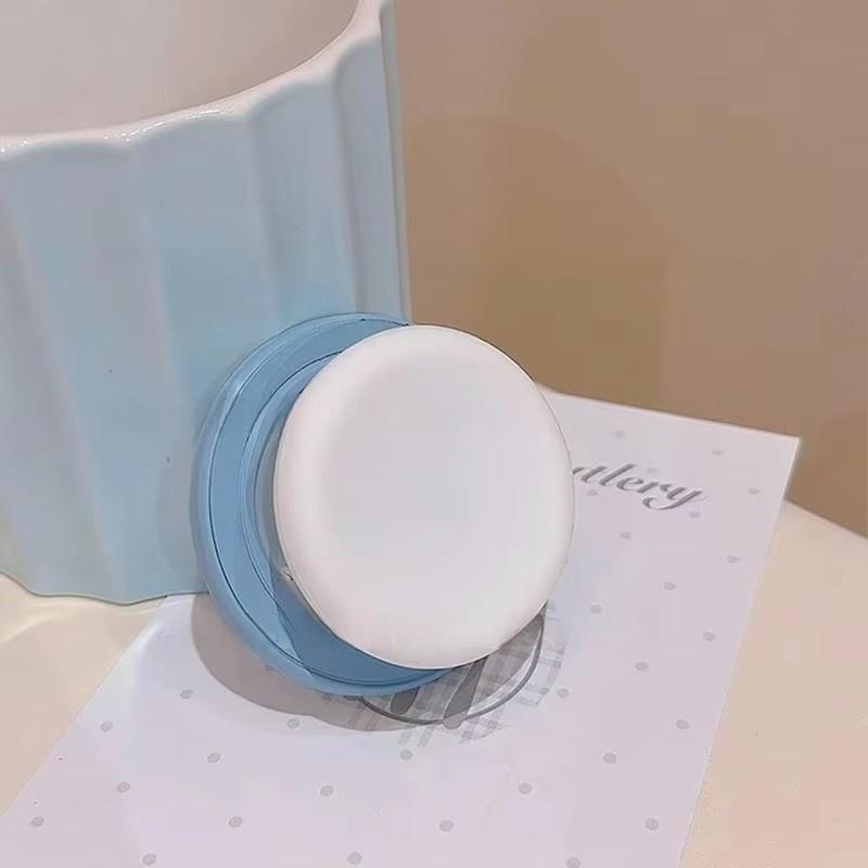 Cute Macaron Silicone Round Magnetic Holder Grip Tok Griptok Phone Stand Holder Support For iPhone 15 For Pad Magsafe Smart Tok