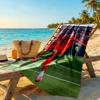 Haaland Beach Towel Soft Durable Quick-Dry Comfortable Lightweight Perfect for Traveling Yoga Camping and Swimming