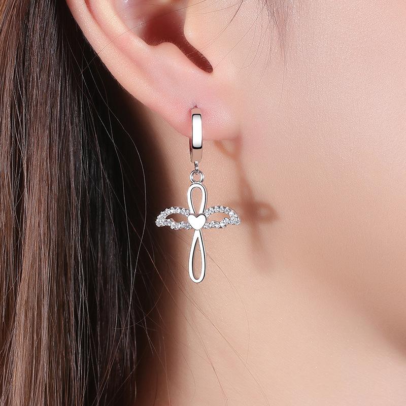 Lindon Copper Alloy Zircon Earrings Drop Earrings For Women Wedding Party Gifts