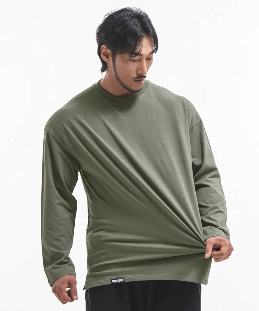 Pijikeolgameoncheu [2Pack] P2302 Modal Spandex Daily Oversized Long Sleeve [4 Colors]