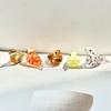 Handmade Mini Glass Bird Figurine  Multi-Color Art Decor Ornament Home Desktop Collection Craft Small Animal Glass Statue Gift