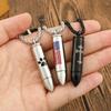 New Arrival American Flag Cat Claw Cross Stainless Steel Bullet Pendant Necklace