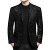 Leather jacket men's suit top layer sheepskin jacket autumn casual leather suit