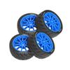 Remote Control Model Rubber Car Supplies Beadlock Wheel Mud Terrain Tires Set Wheel Tires Detachable Fine Car Parts
