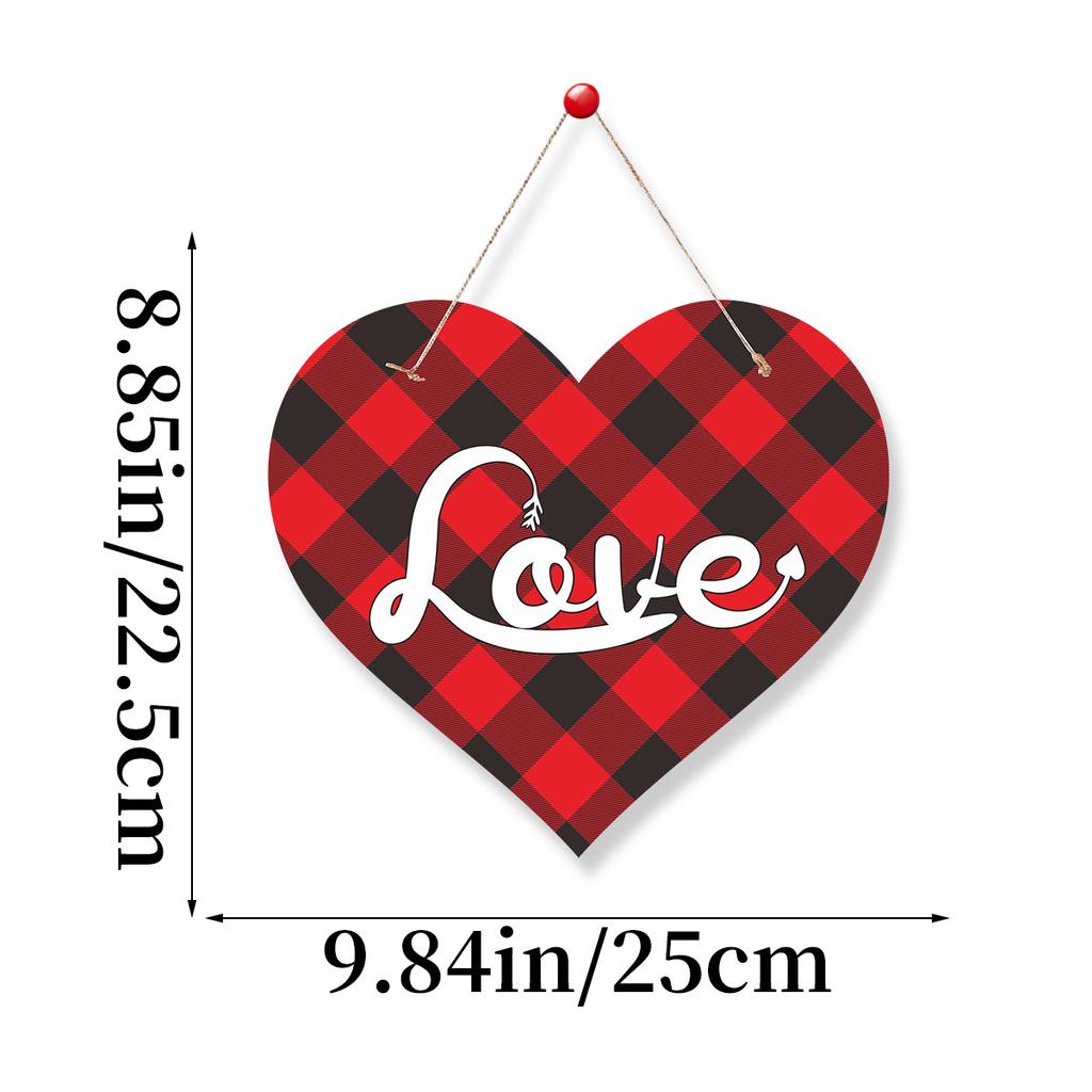 Valentine'S Day Wedding Proposal Decoration House Number Valentine'S Day Love Tag Customization