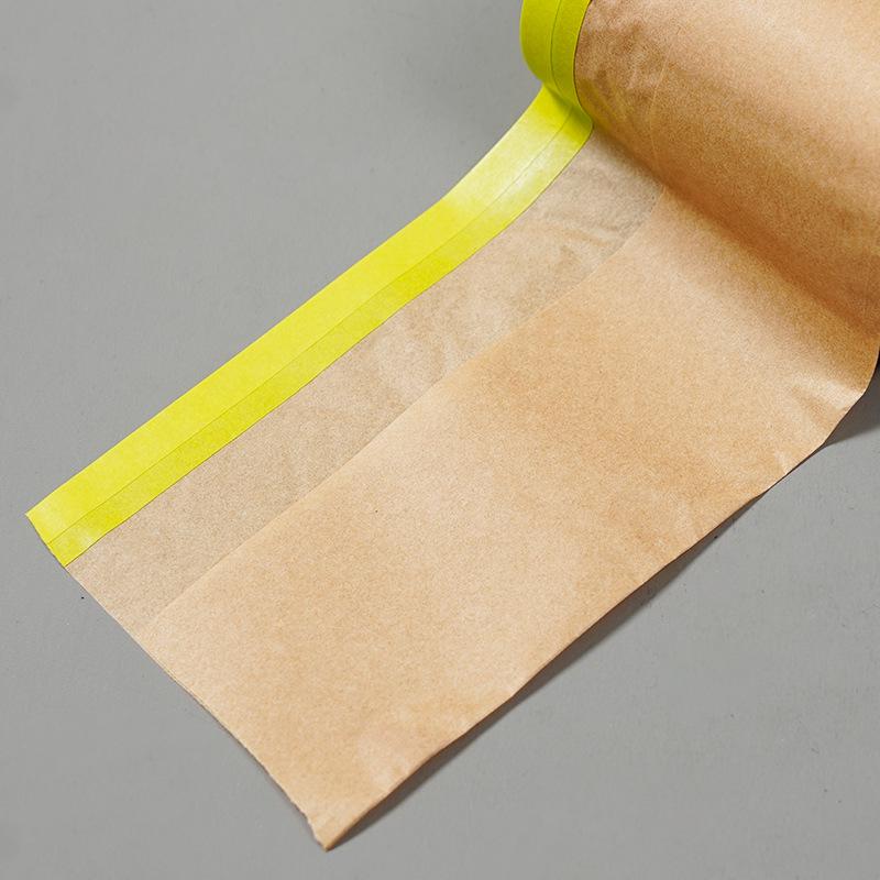 Leicht reißfeste staubdichte Kraftpapier-Abdeckfolie für Sprühfarbe und Möbel