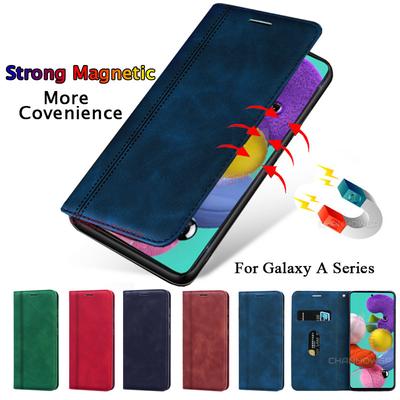 Luxury Magnetic Leather Case For Samsung Galaxy A51 A71 A01 A11 A21 A31 A41 A81 A91 Flip Case For Samsung A70 A50 A30 A40 A20 A10 M30 S Wallet Cover