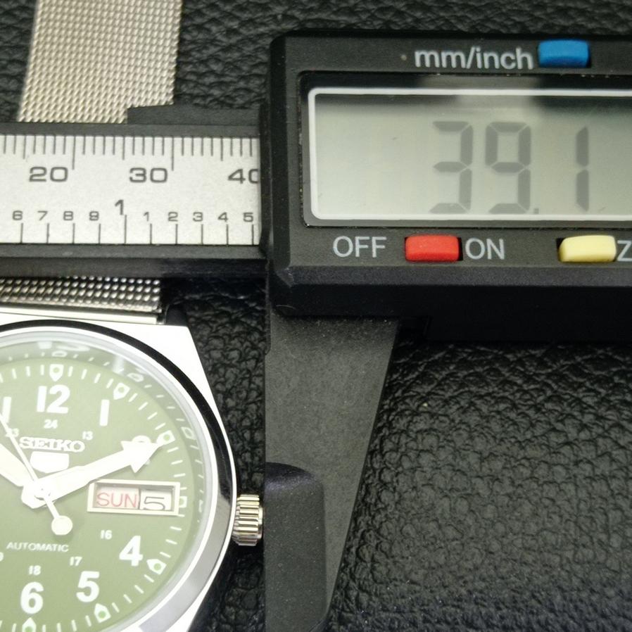 RELÓGIO SEIKO 5 AUTOMÁTICO 6309A JAPÃO MASCULINO MOSTRADOR VERDE RECONDICIONADO a427294-2