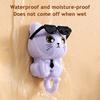 Sunglasses Cat Key Holder for Wall No Drill Adhesive Hook for Keys Hats Coats Towels Cartoon Cat Wall Organizer for Entryway Kitchen Bathroom