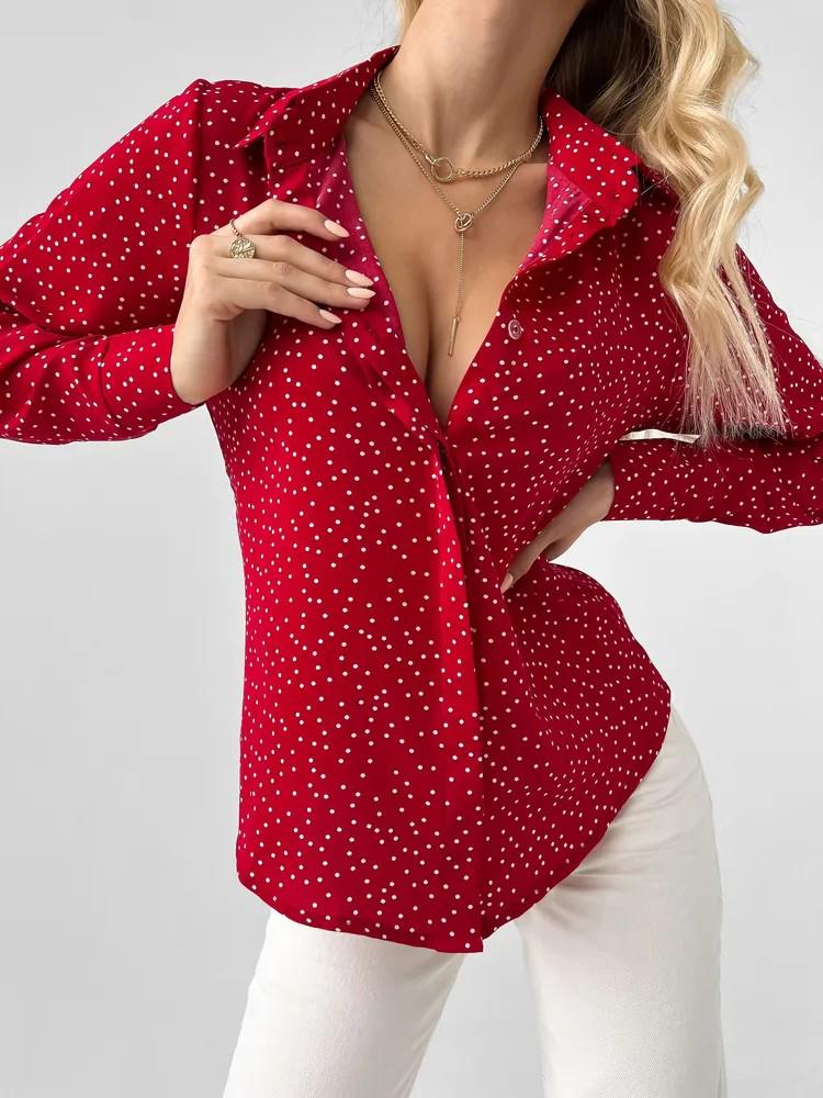 European-American Slim Fit Long-Sleeved Shirt: Elegant & Modern