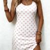 Elegant Black White Dot Dress Women Sleeveless Slim Sundress Stylish Summer Lady Dress Fashion Casual daily Dresses 2026 Tops