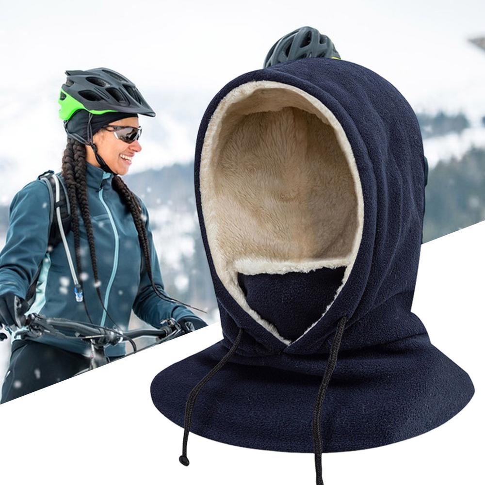 

Флисовая теплая маска для лица шапка для велоспорта теплая маска для лица шапка со шнурком для холодной погоды утолщенный утеплитель для шеи женская мужская головной убор жёлтый